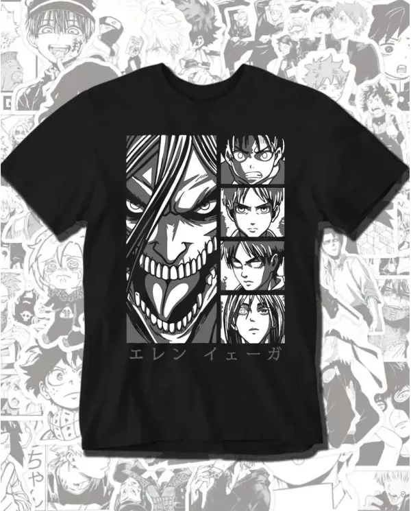 Attack on Titan-Shingeki No Kyojin Eren Yeager Titan de Ataque