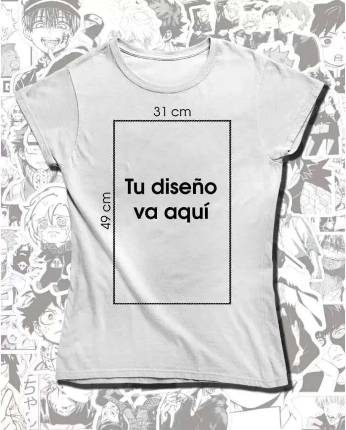 Camiseta Dama Personalizada
