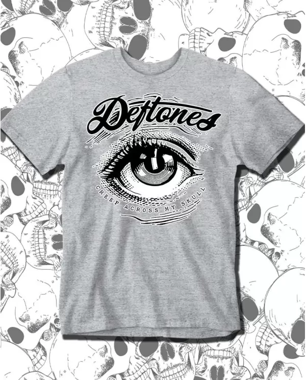 Camiseta Estampada Deftones Creep Across My Skull 🤟 Calidad Premium