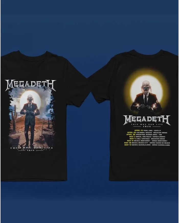 Megadeth This Was Our Life Tour 2026