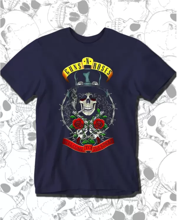 Guns And Roses Slash Skull