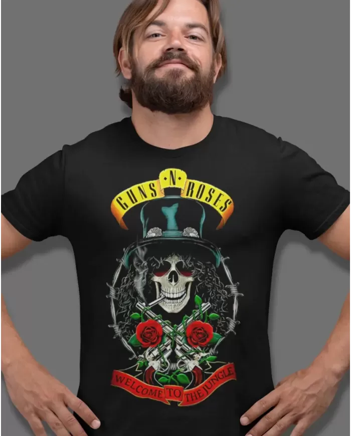 Guns And Roses Slash Skull