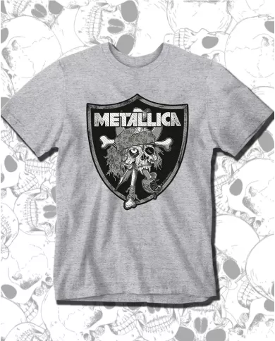 Metallica Skull Shield