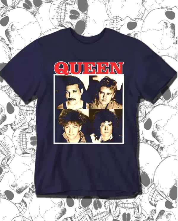 Camiseta Estampada Queen Poster 🤟 Calidad Premium