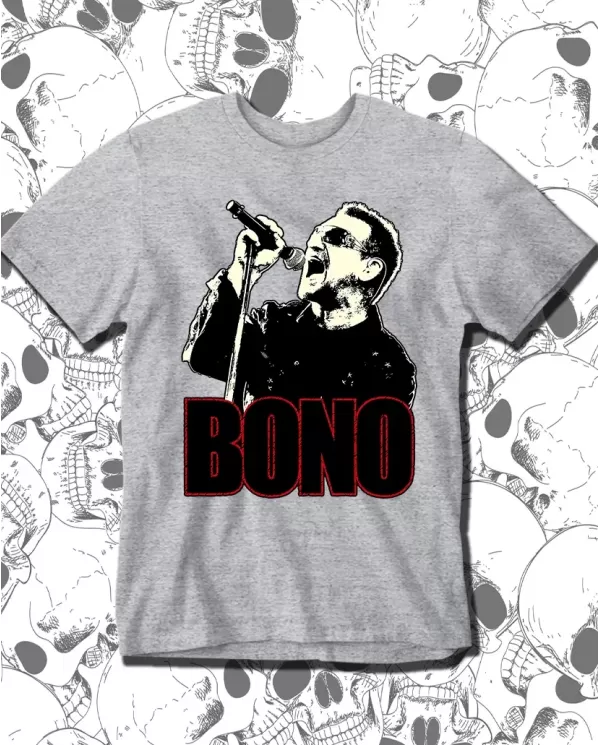 Camiseta Estampada U2 Bono 🤟 Calidad Premium