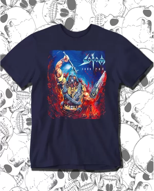 Camiseta Estampada Sodom Code Red 🤟 Calidad Premium