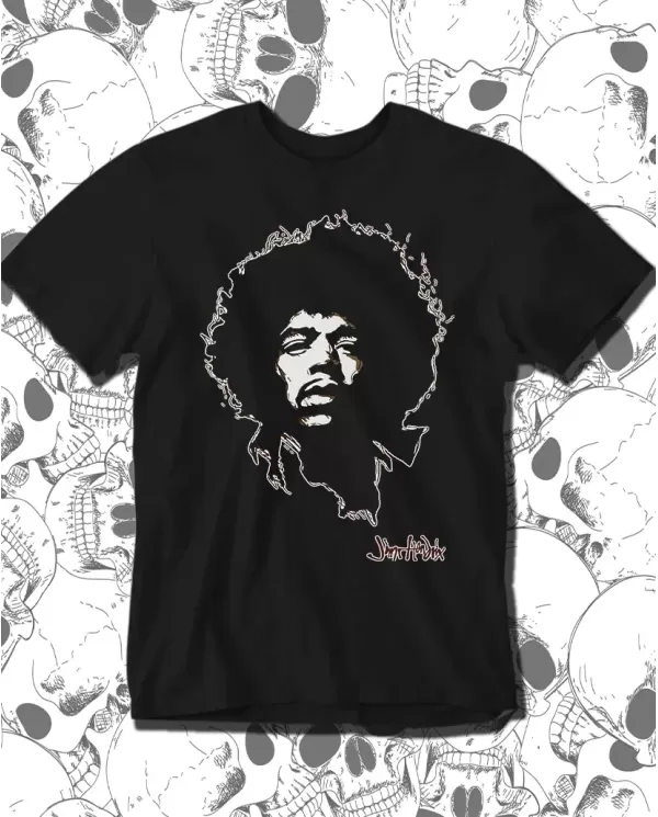 Camiseta Estampada Jimi Hendrix 02 🤟 Calidad Premium