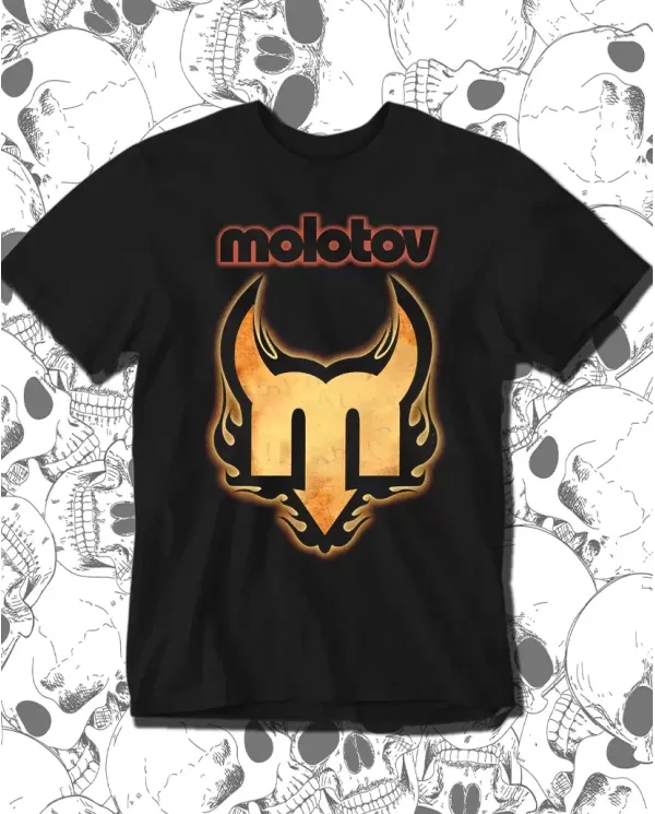 Camiseta Estampada Molotov Logo 🤟 Calidad Premium
