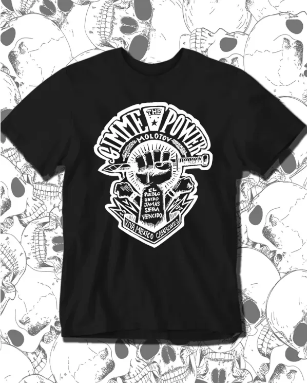 Camiseta Estampada Molotov Gimme The Power 🤟 Calidad Premium
