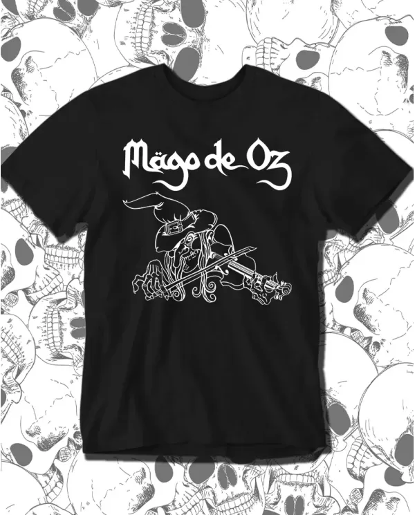 Camiseta Estampada Mago de oz la bruja BN 🤟 Calidad Premium