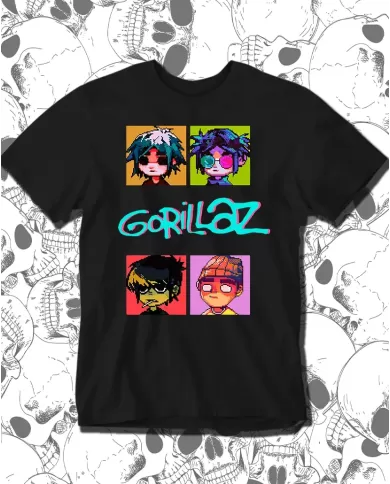 Gorillaz Pixeles