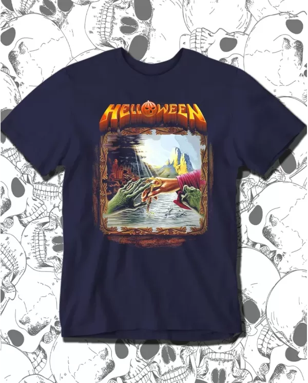 Camiseta Estampada Helloween Seven Keys 🤟 Calidad Premium