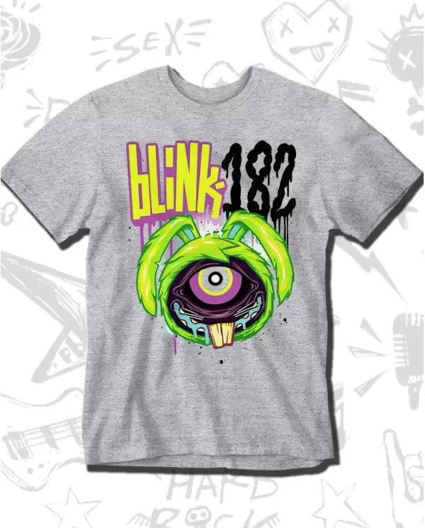 Blink 182 Green Rabbit