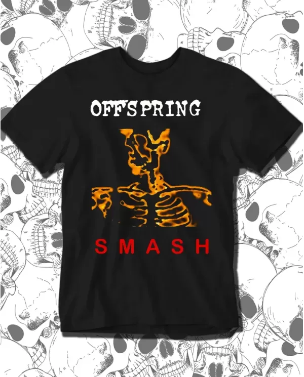 Camiseta Estampada The Offspring Smash 🤟 Calidad Premium